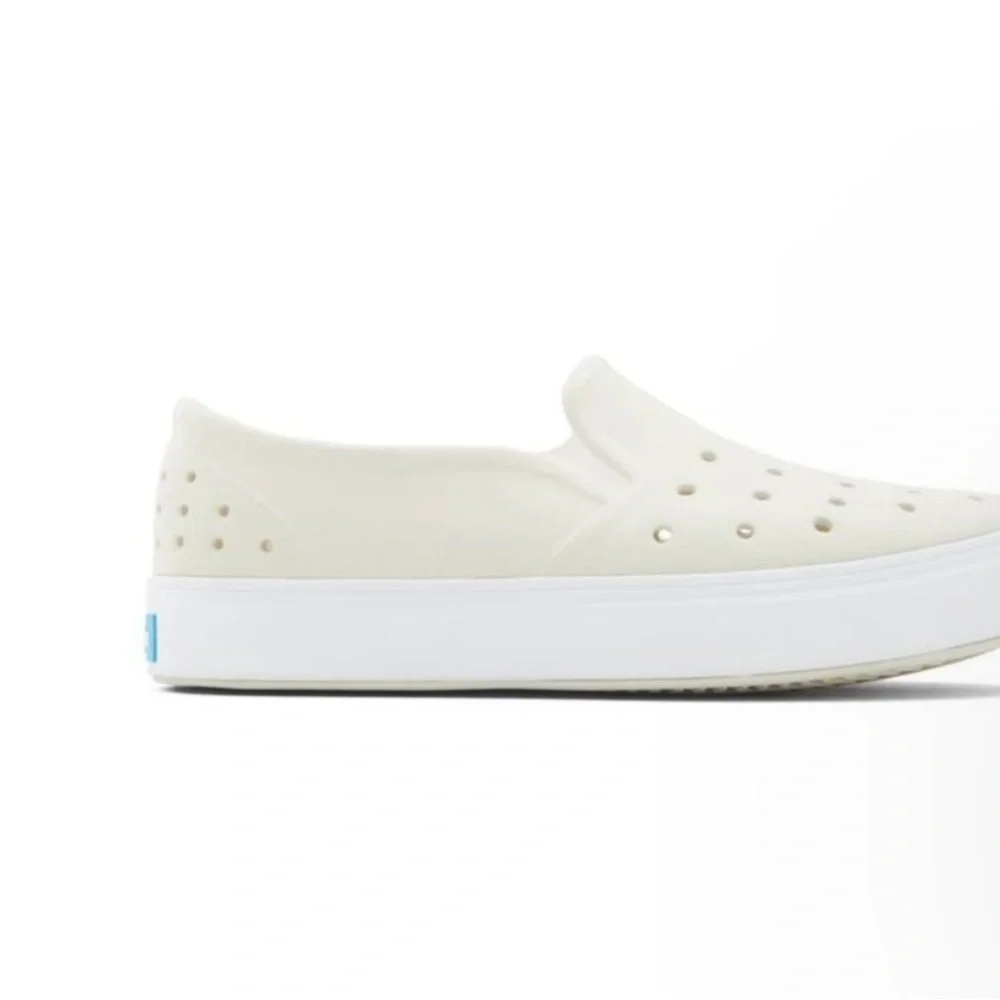 Kids Beige Slip-On Water Shoes like preppy crocs